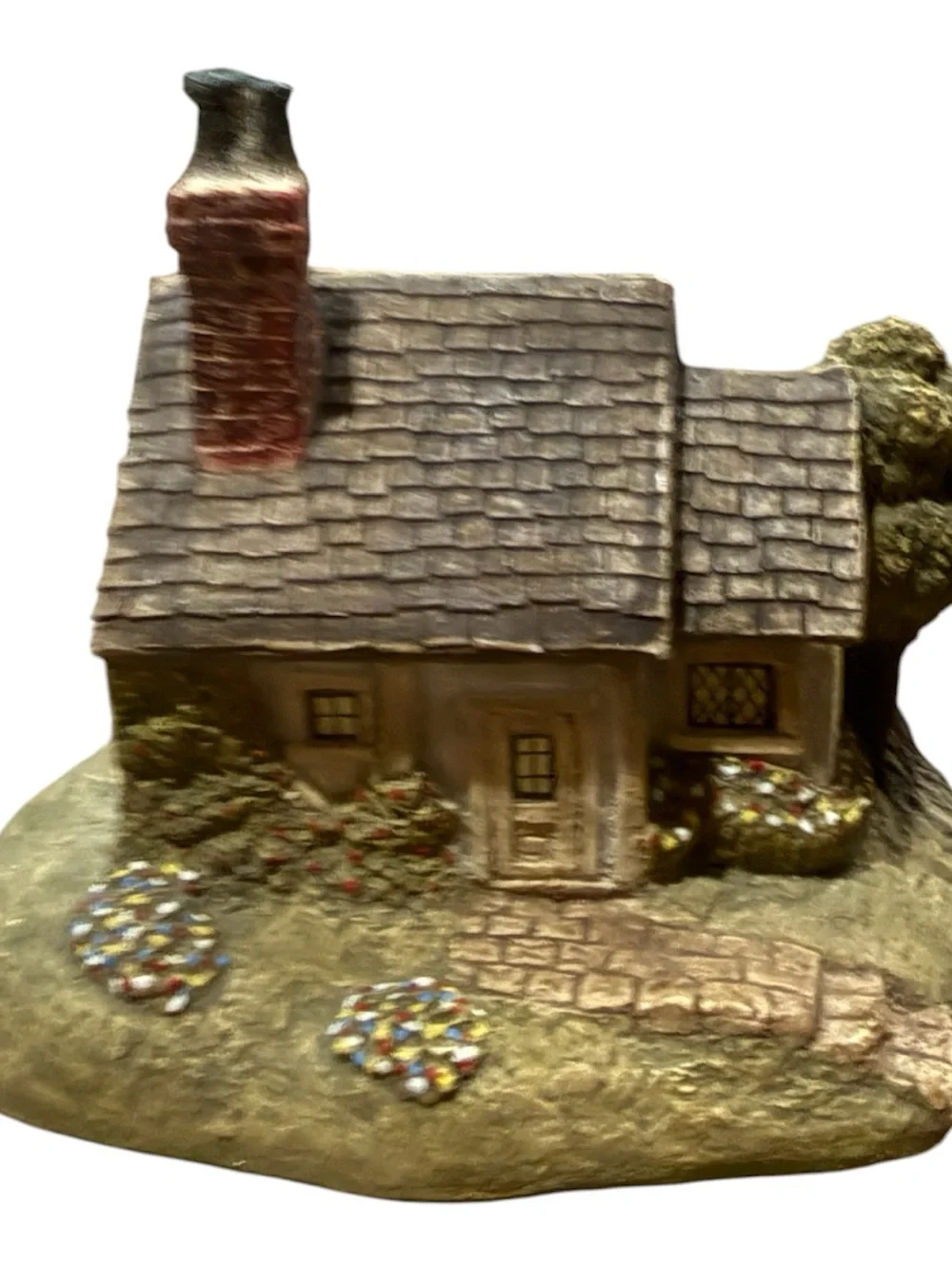 Antique John Hopkins Colonel Claybourne's Half Timbered Cottage Village Lights L